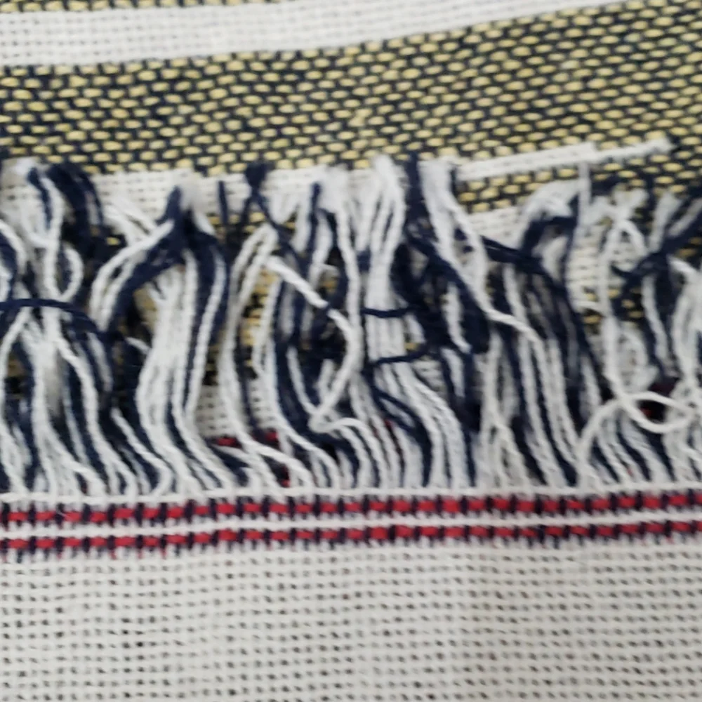 VTG 1995 Teacher's tapestry throw blanket cotton Teachers Touch a Life Forever
